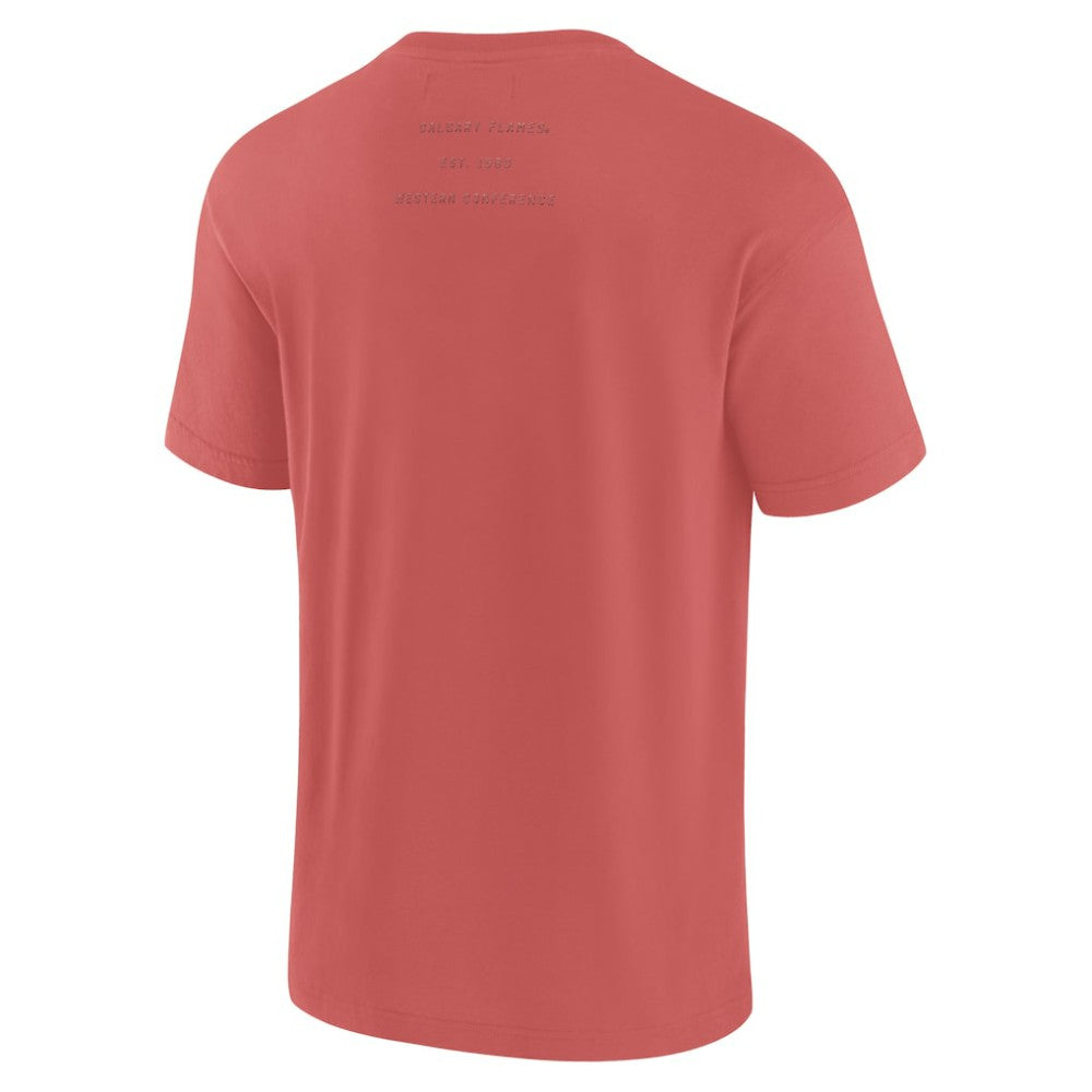 NHL Calgary Flames Fanatics Elements Weathered Tonal Future Ground T-Shirt - Red