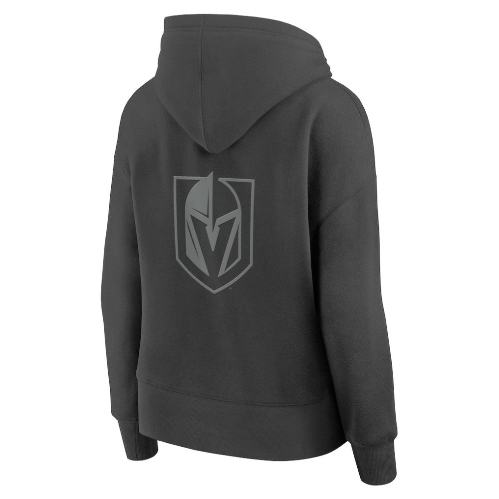 NHL Vegas Golden Knights Fanatics Women's Elements Future Ground Subtle Tonal Pullover Hoodie - Charcoal