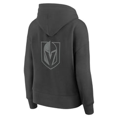NHL Vegas Golden Knights Fanatics Women's Elements Future Ground Subtle Tonal Pullover Hoodie - Charcoal