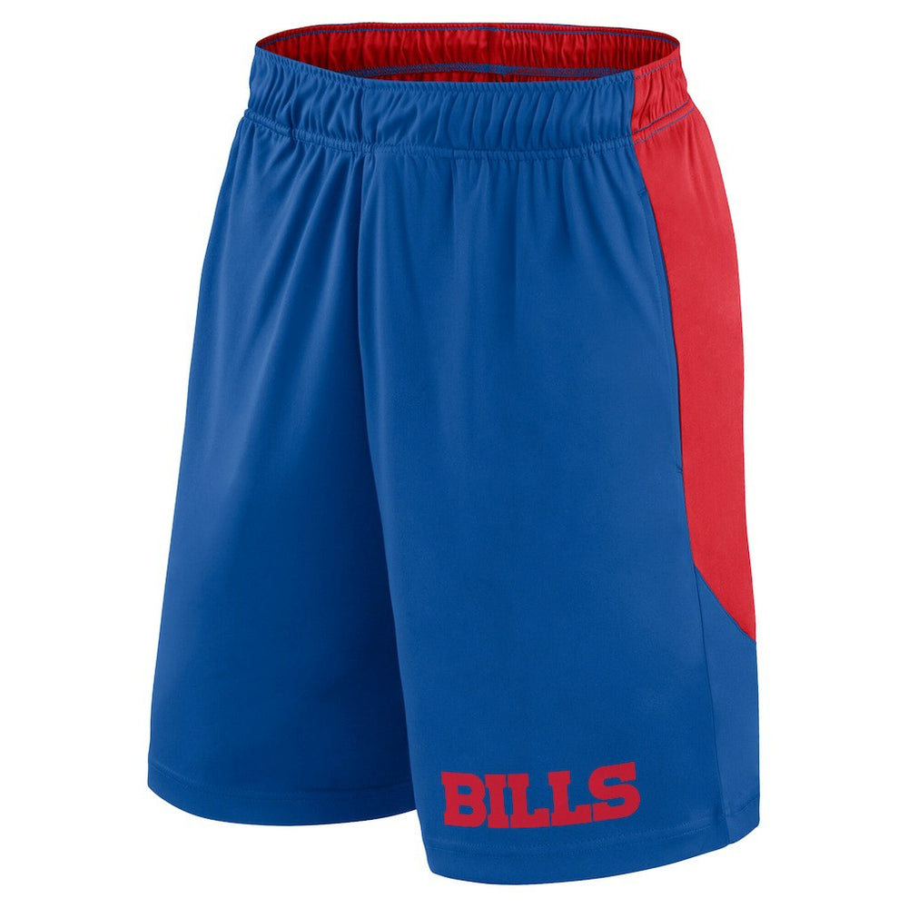Buffalo Bills Big & Tall Launch Shorts Royal/Red
