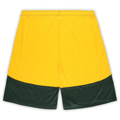 Green Bay Packers Big & Tall Launch Shorts Green/Gold