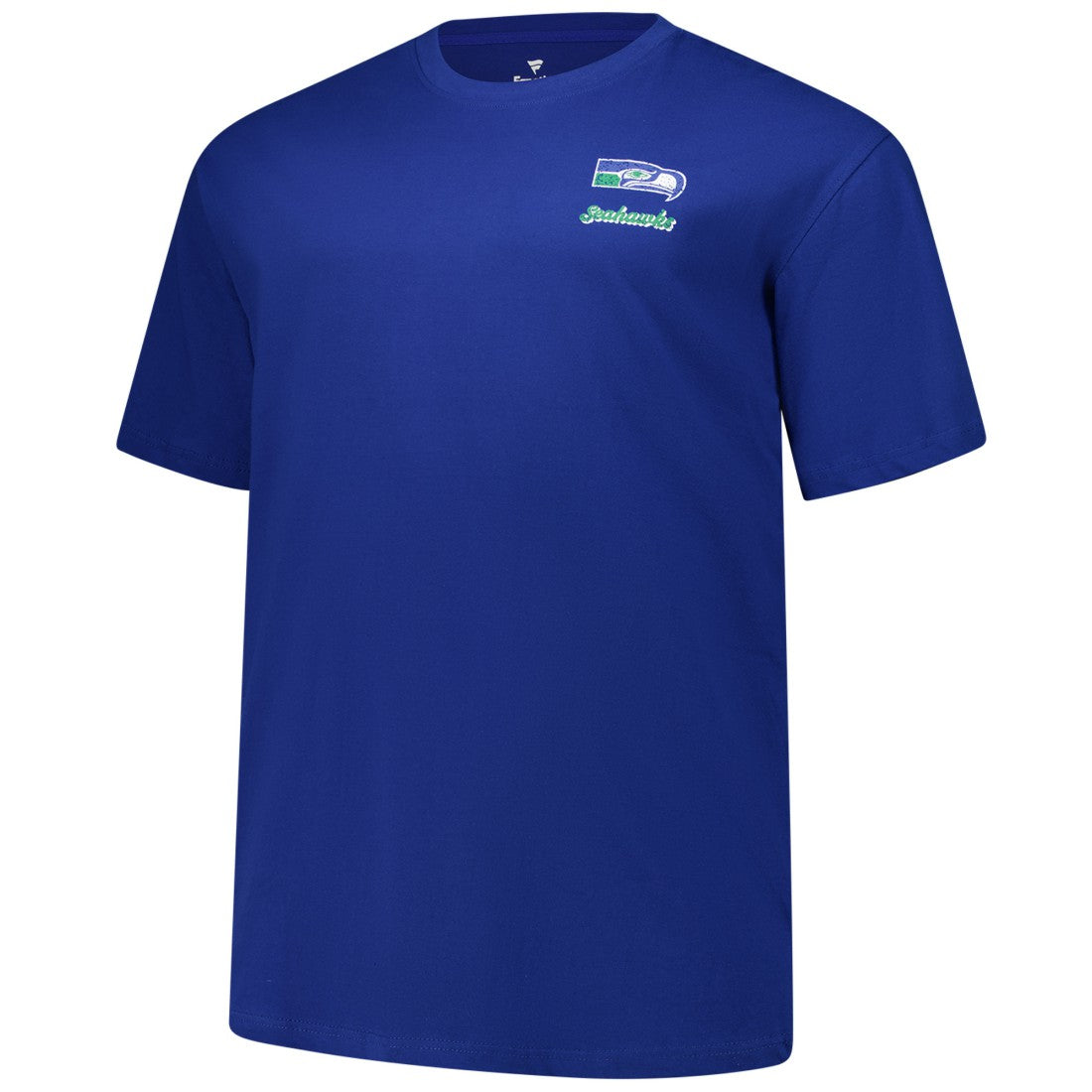 Seattle Seahawks Big & Tall Throwback Logo T-Shirt Royal