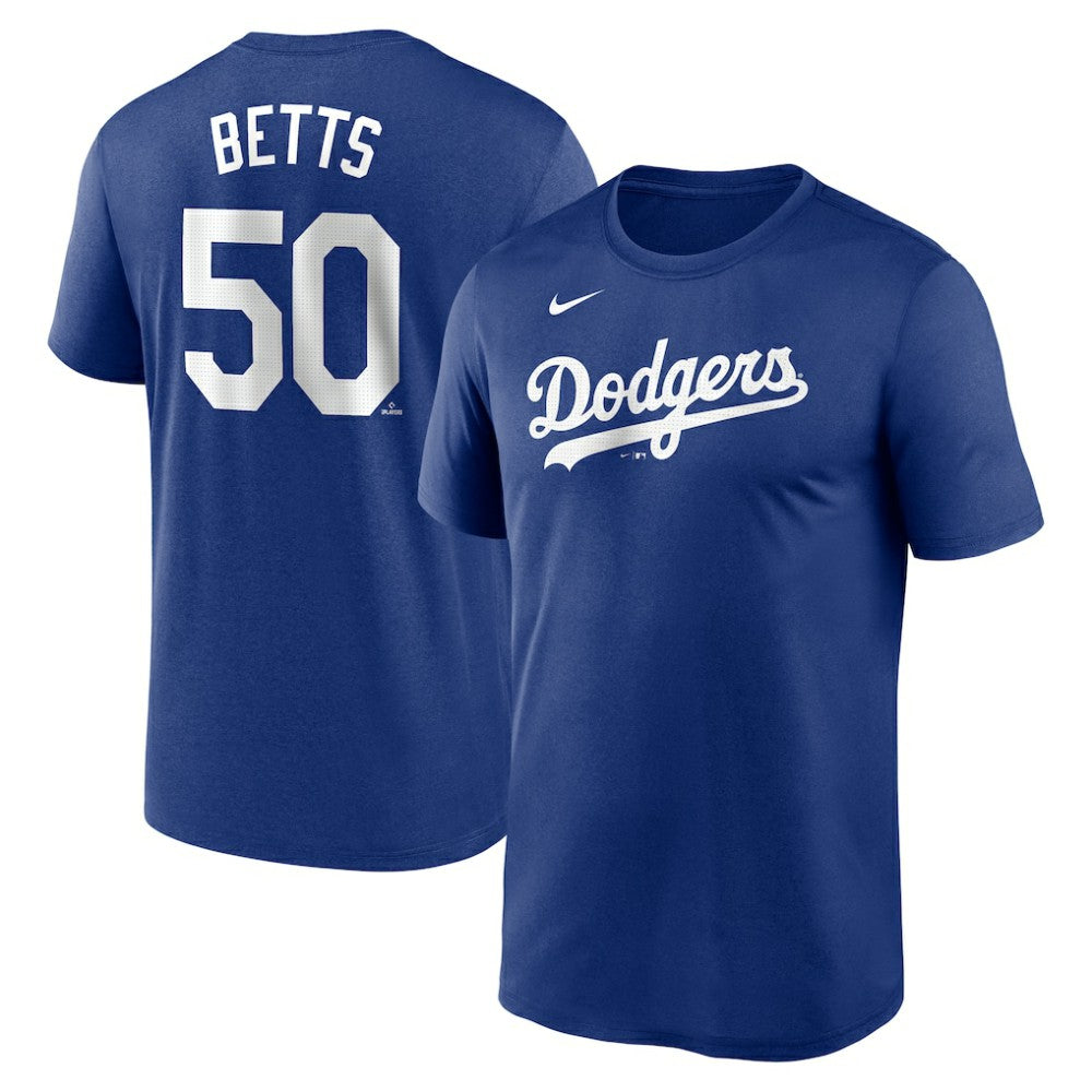 Mookie Betts Los Angeles Dodgers Nike Legend Name & Number Performance T-Shirt - Royal T-shirts