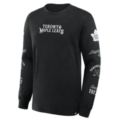 NHL Toronto Maple Leafs Fanatics Boxed In Legacy Long Sleeve T-Shirt - Black