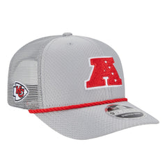 Kansas City Chiefs New Era 2025 Pro Bowl 9SEVENTY Stretch-Snap Hat Gray