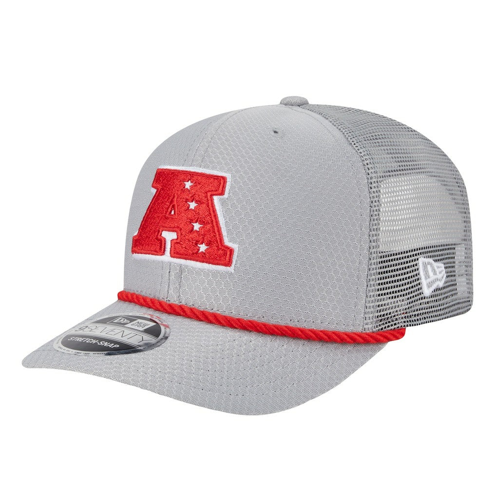 Kansas City Chiefs New Era 2025 Pro Bowl 9SEVENTY Stretch-Snap Hat Gray