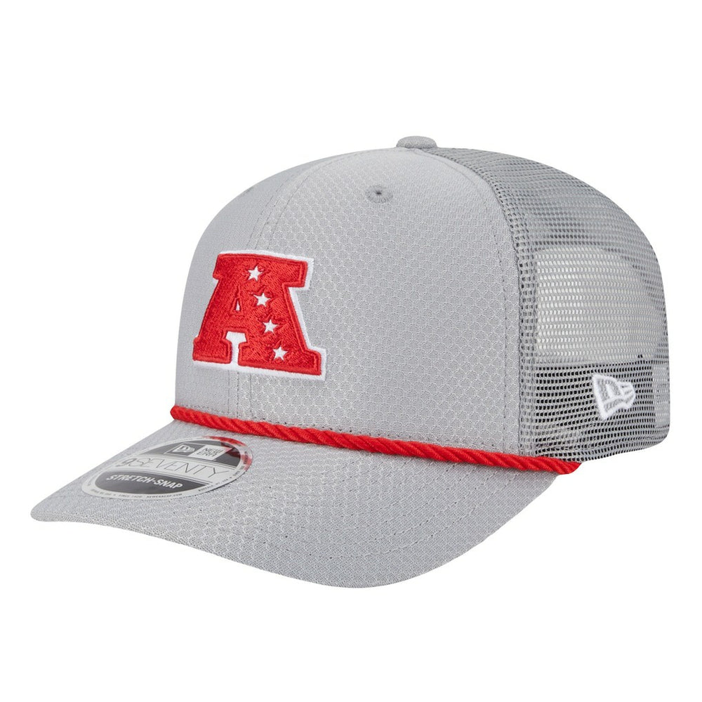 Las Vegas Raiders New Era 2025 Pro Bowl 9SEVENTY Stretch-Snap Hat Gray