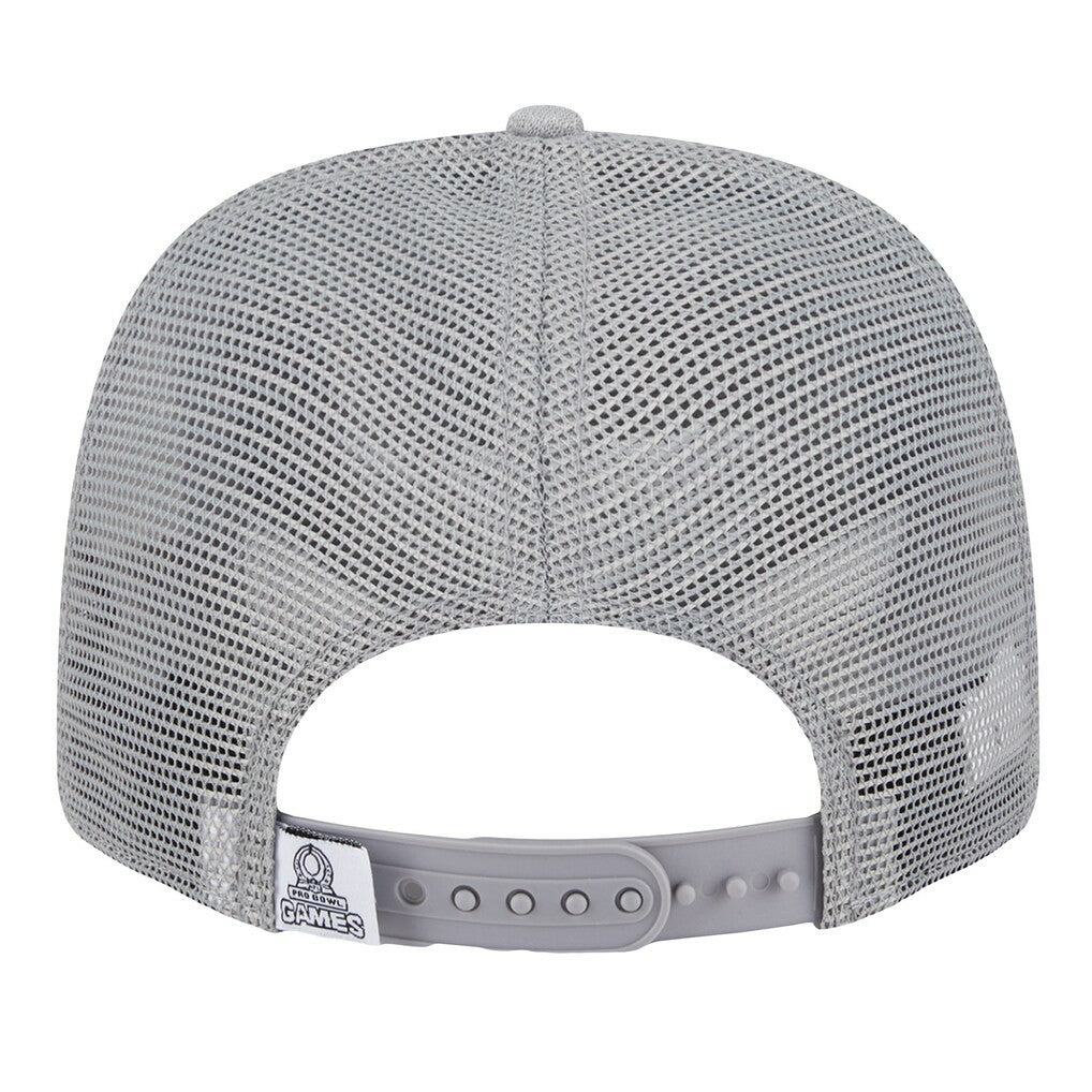 Miami Dolphins New Era 2025 Pro Bowl 9SEVENTY Stretch-Snap Hat Gray