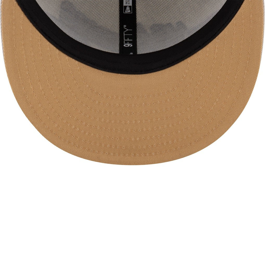 Boston Celtics 2024 NBA Finals Champions Locker Room 9FIFTY Snapback Hat Cream