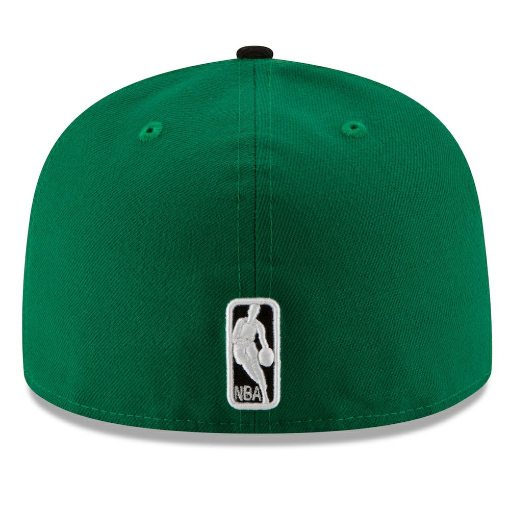 Boston Celtics 2024 NBA Finals Champions Side Patch 59FIFTY Fitted Hat Kelly Green/Black