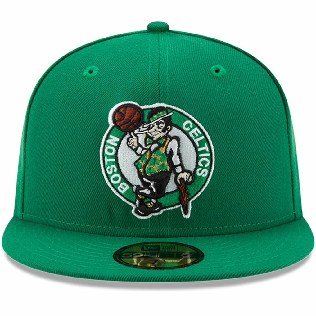 Boston Celtics 2024 NBA Finals Champions Side Patch 59FIFTY Fitted Hat Kelly Green