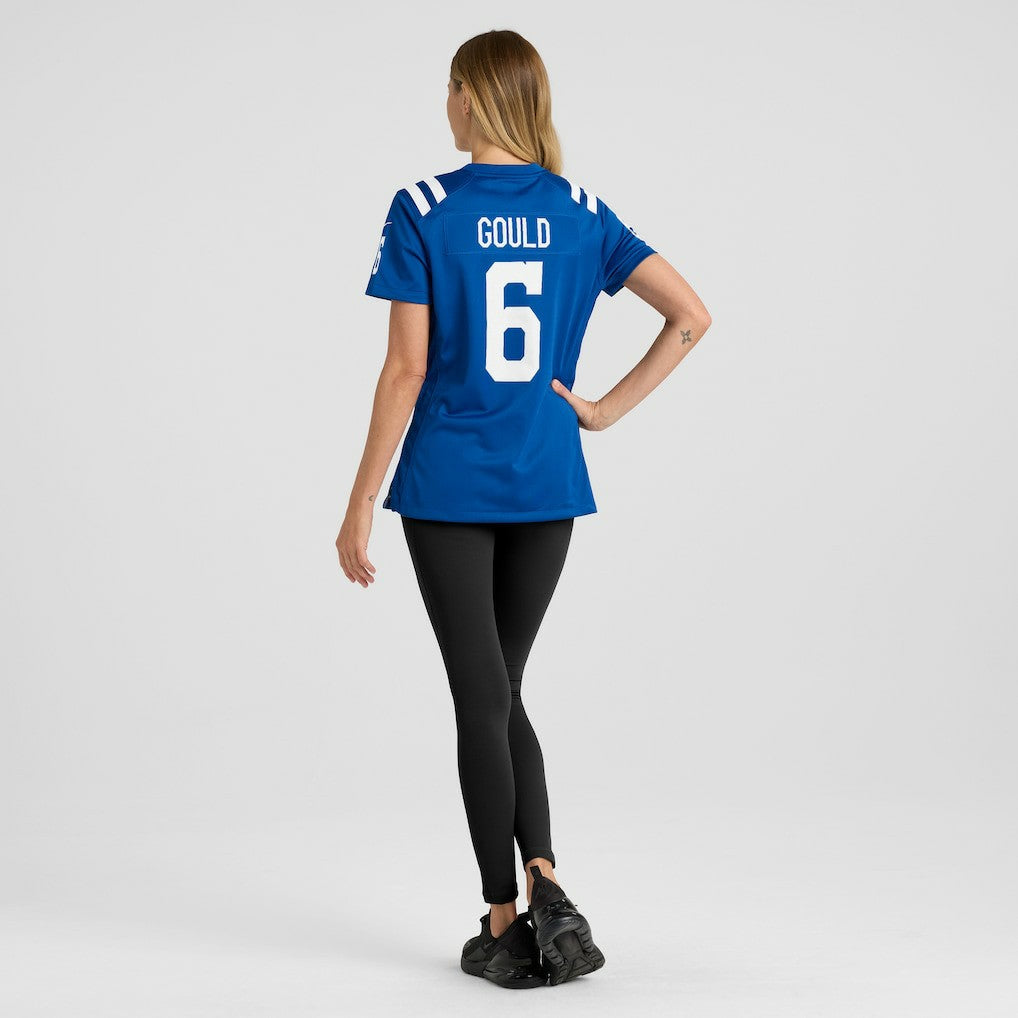Anthony Gould Indianapolis Colts Women's Game Jersey Royal