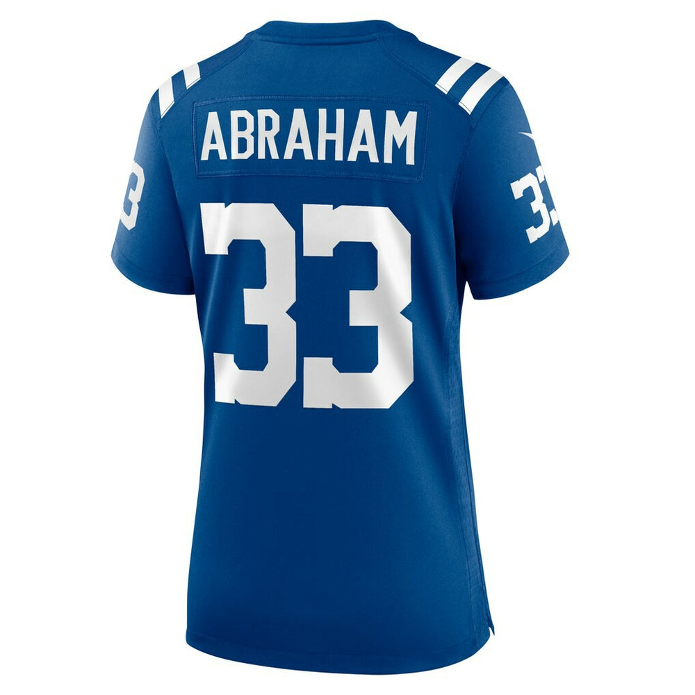 Micah Abraham Indianapolis Colts Women's Game Jersey Royal
