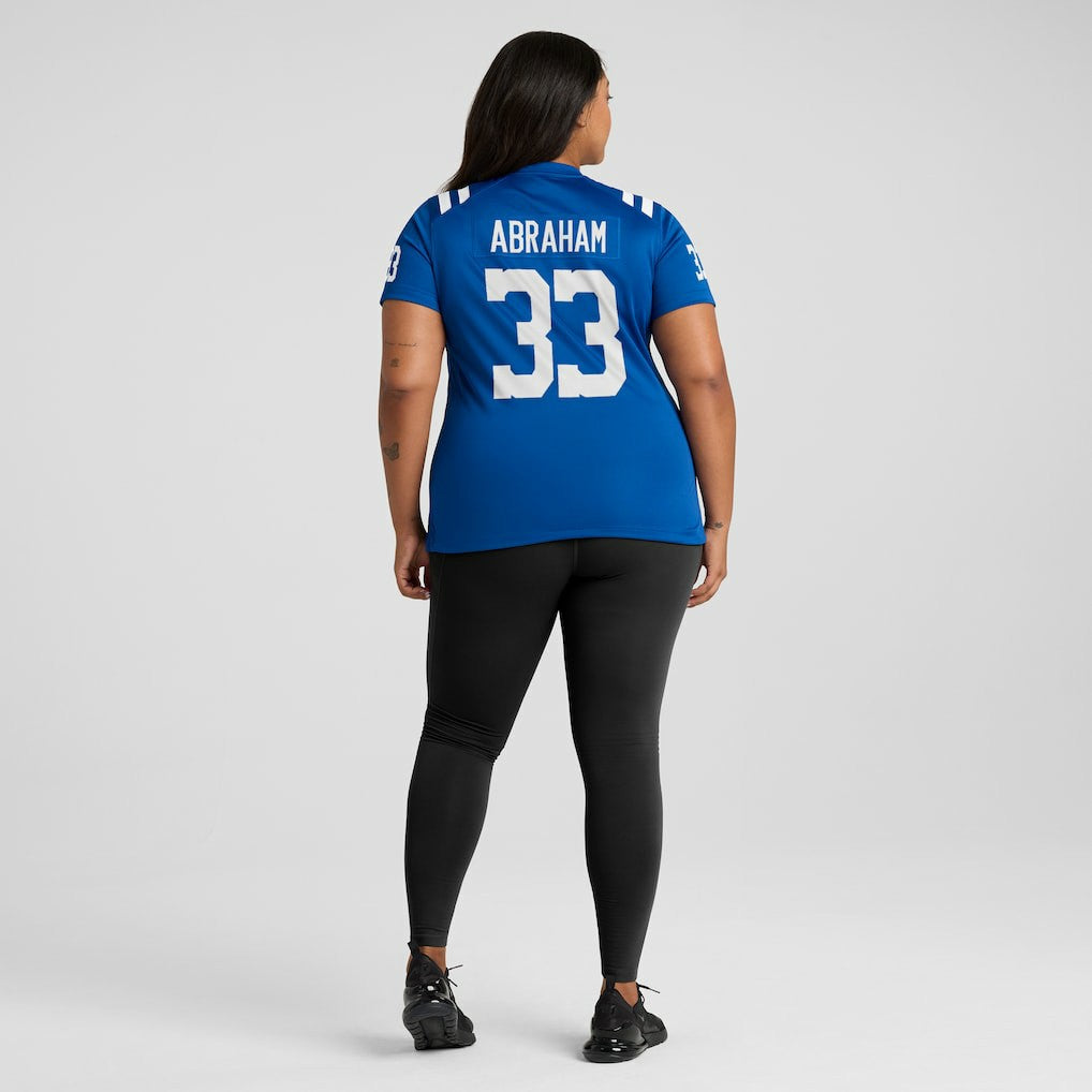 Micah Abraham Indianapolis Colts Women's Game Jersey Royal