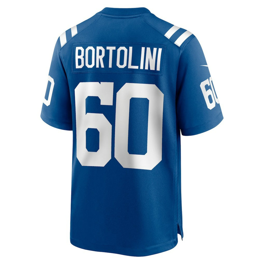 Tanor Bortolini Indianapolis Colts Game Jersey Royal