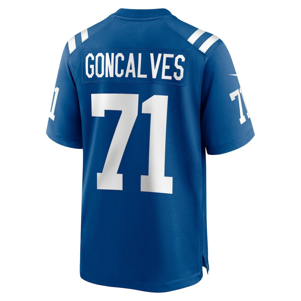 Matt Goncalves Indianapolis Colts Game Jersey Royal