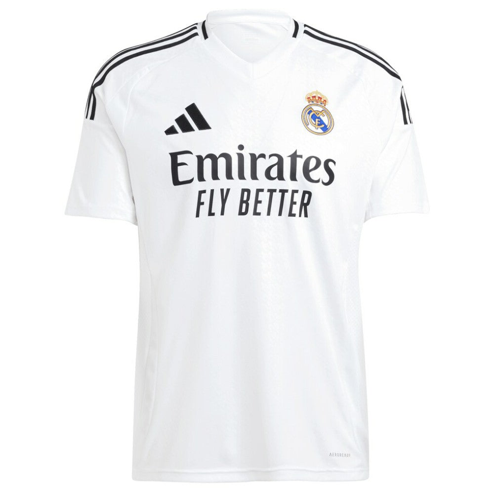 Kylian Mbappé Real Madrid 2024/25 Home Replica Player Jersey White
