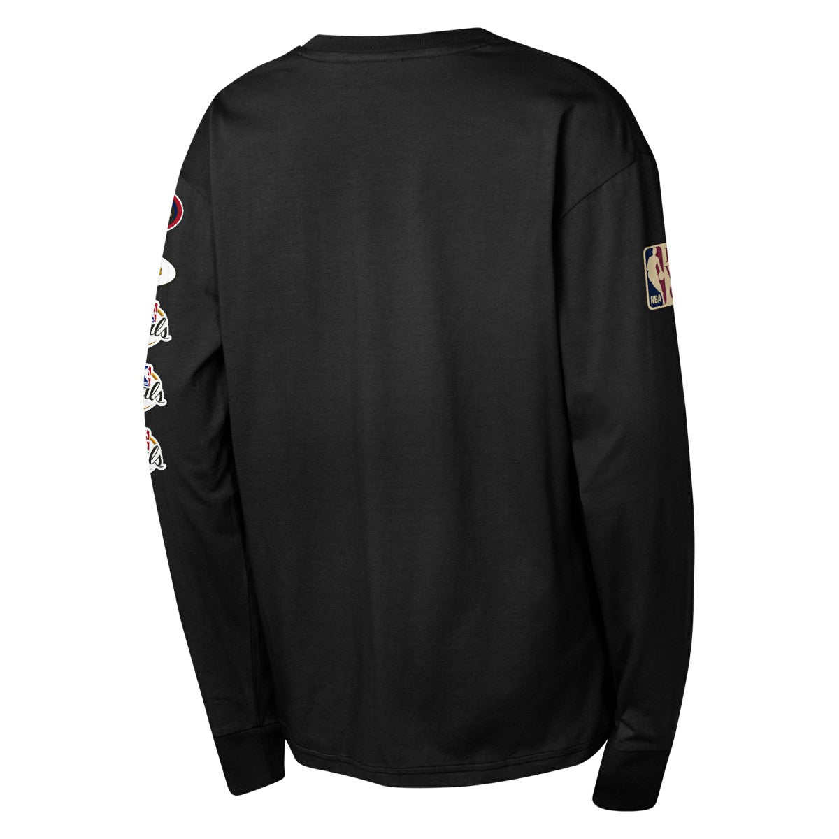 San Antonio Spurs Youth Hardwood Classics All Over Long Sleeve T-Shirt Black