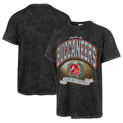 Tampa Bay Buccaneers Stoney Clover Lane x '47 Women's Glitter Rocker Retro Tubular T-Shirt Black