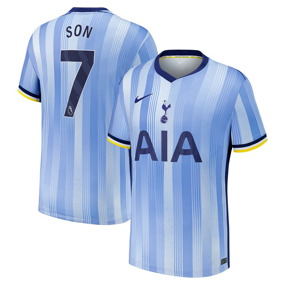 Son Heung-Min Tottenham Hotspur 2024/25 Away Replica Player Jersey Blue