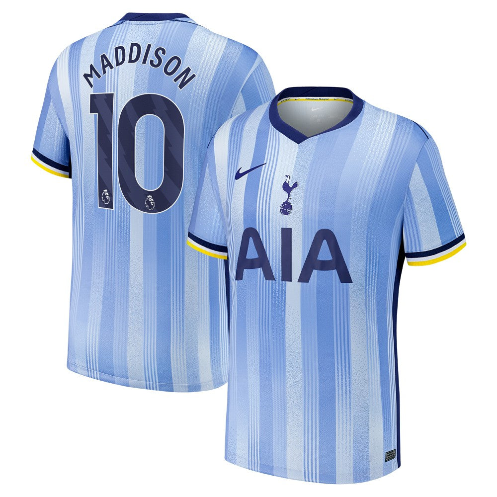 James Maddison Tottenham Hotspur 2024/25 Away Replica Player Jersey Blue