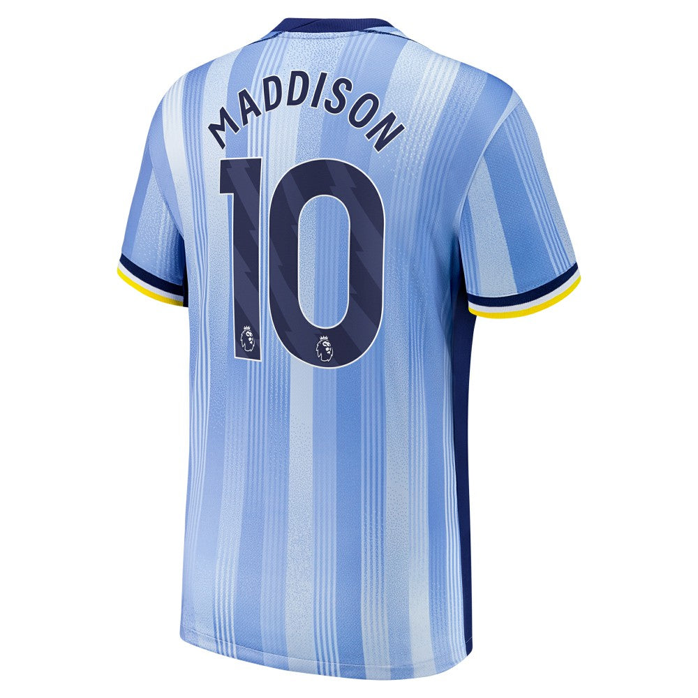 James Maddison Tottenham Hotspur 2024/25 Away Replica Player Jersey Blue