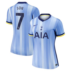 Son Heung-Min Tottenham Hotspur Women's 2024/25 Away Replica Player Jersey Blue