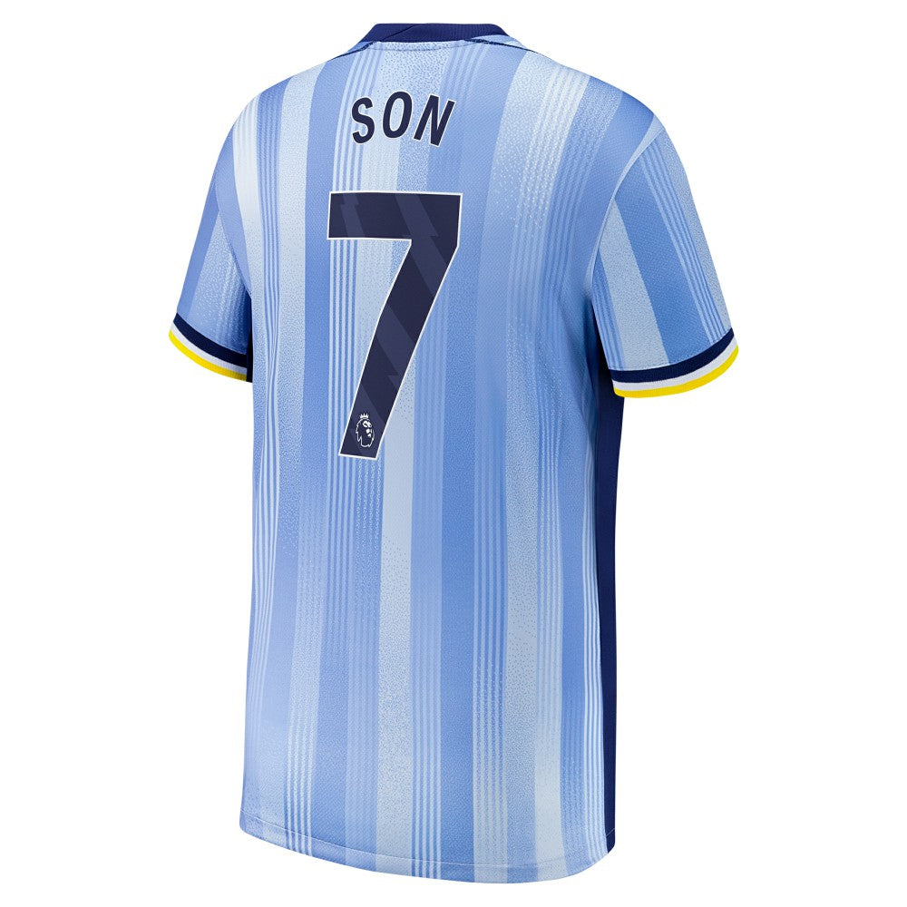 Son Heung-Min Tottenham Hotspur Youth 2024/25 Away Replica Player Jersey Blue