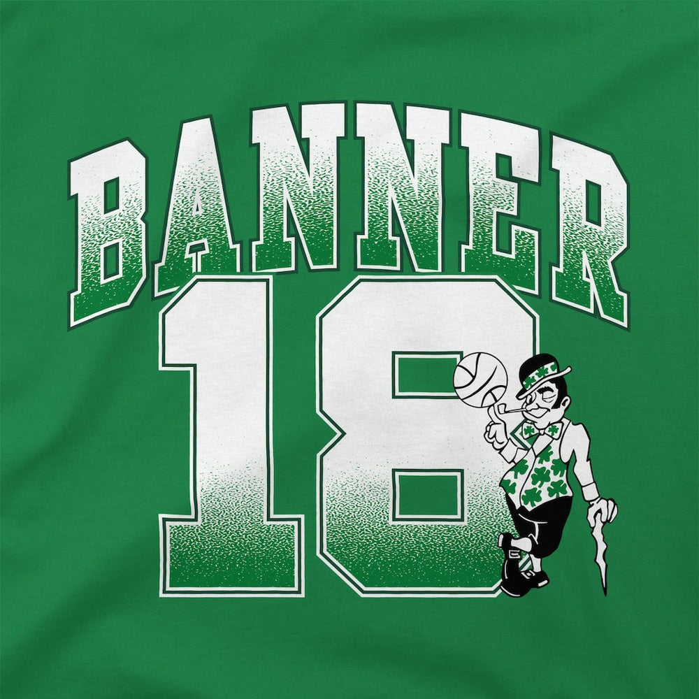 Boston Celtics Stadium Essentials 18-Time NBA Finals Champions Banner 18 Play T-Shirt Kelly Green
