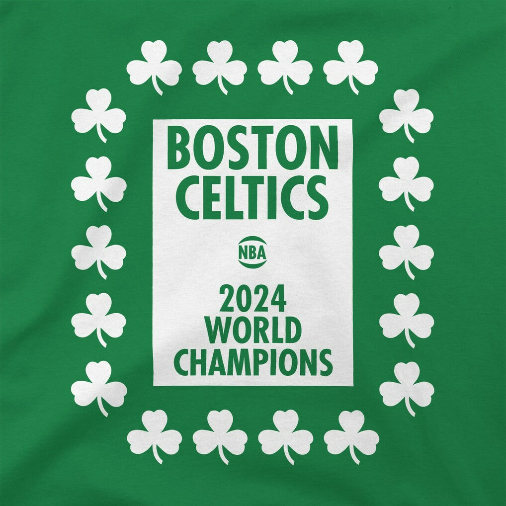 Boston Celtics Stadium Essentials 18-Time NBA Finals Champions Banner 18 Play T-Shirt Kelly Green