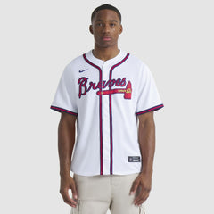 Atlanta Braves Nike Home Limited Jersey - White Jerseys