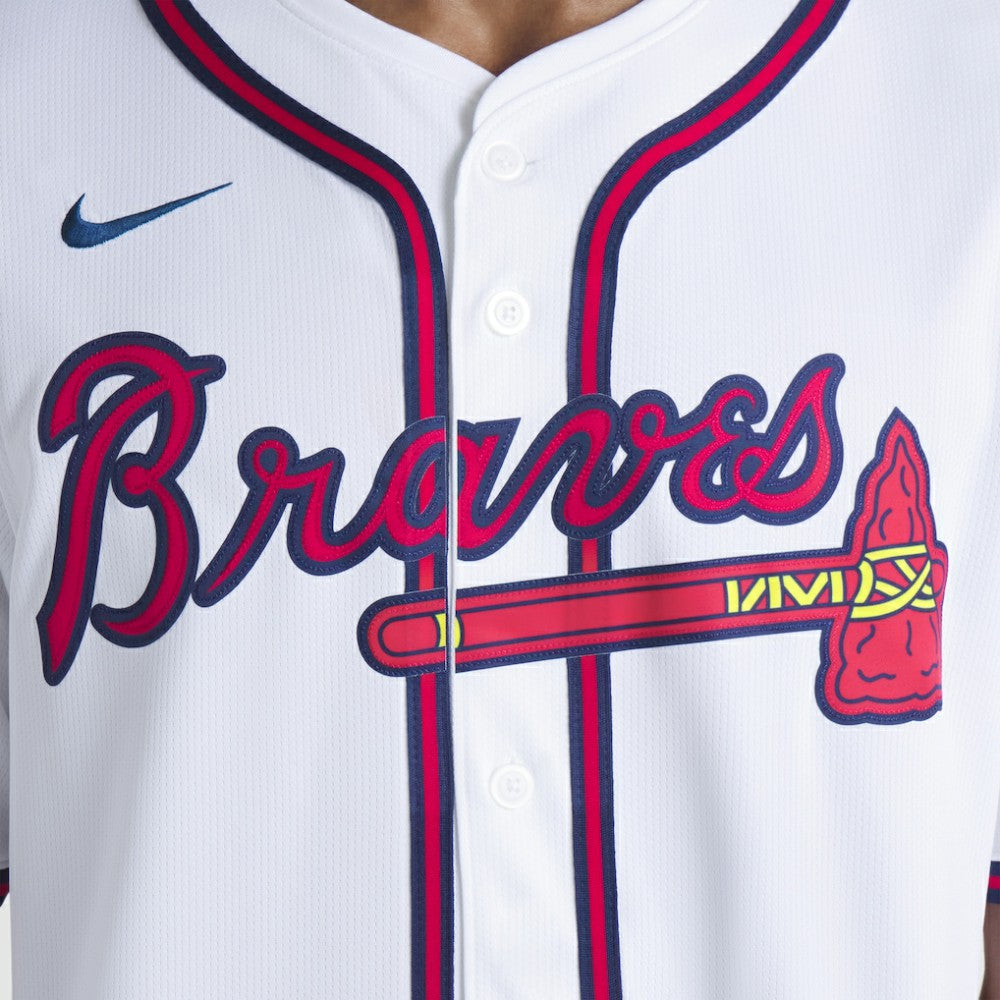 Atlanta Braves Nike Home Limited Jersey - White Jerseys