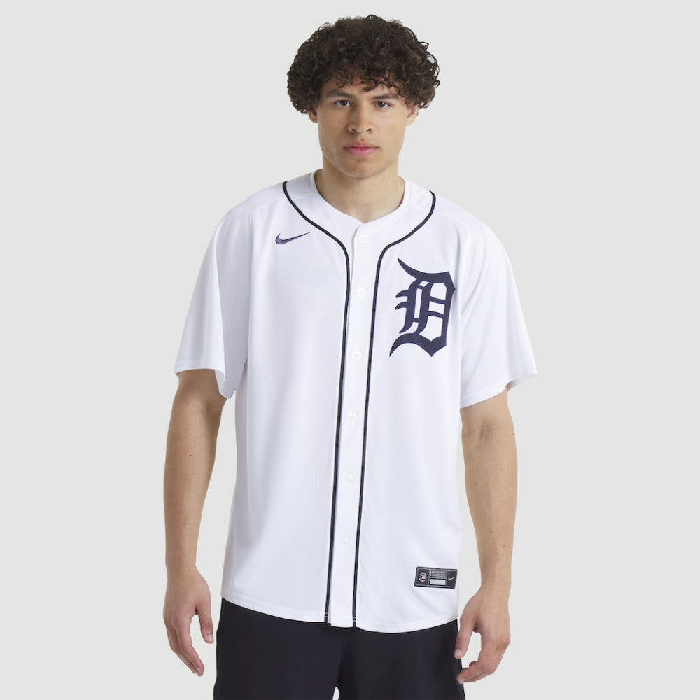 Detroit Tigers Nike Home Limited Jersey - White Jerseys