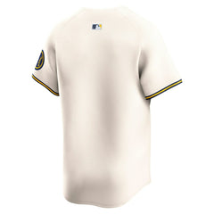 Milwaukee Brewers Nike Home Limited Jersey - Cream Jerseys