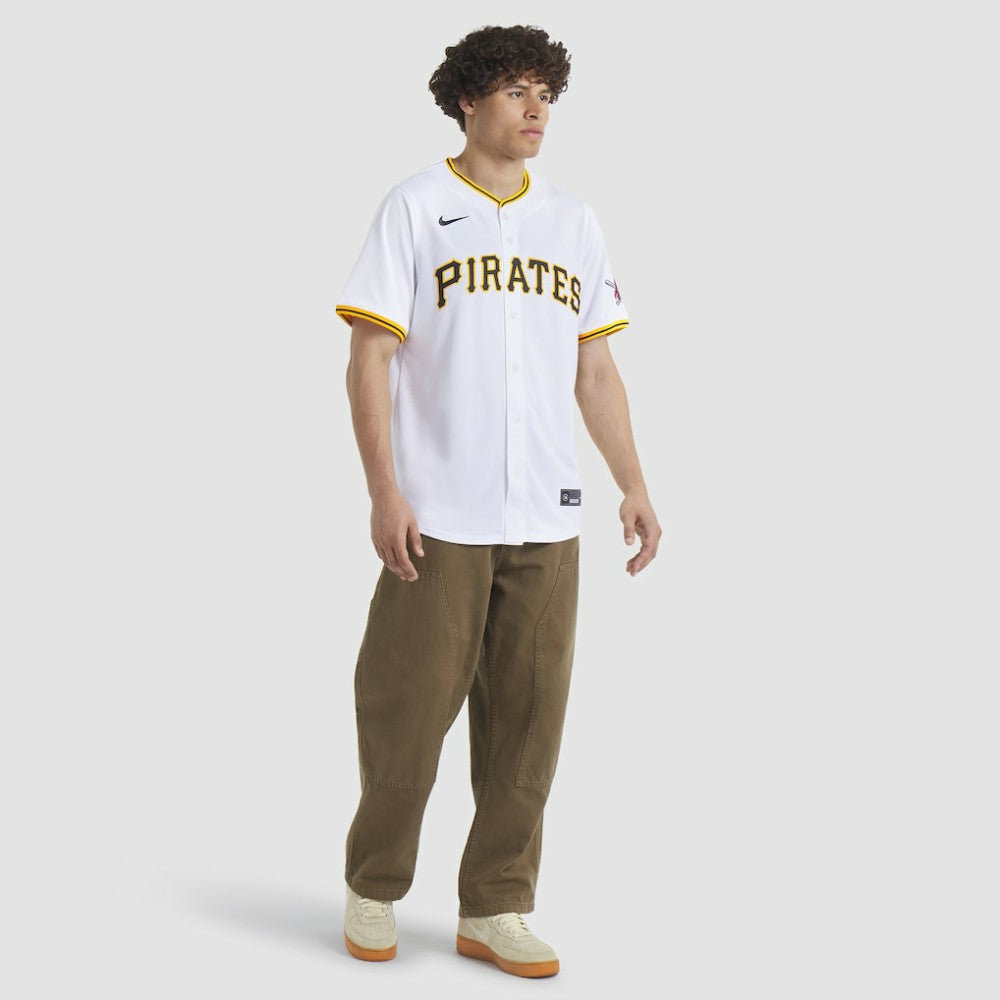 Pittsburgh Pirates Nike Home Limited Jersey - White Jerseys
