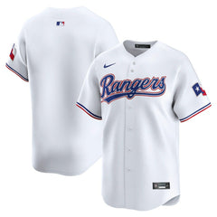 Texas Rangers Nike Home Limited Jersey - White Jerseys