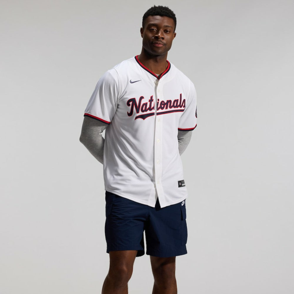 Washington Nationals Nike Home Limited Jersey - White Jerseys
