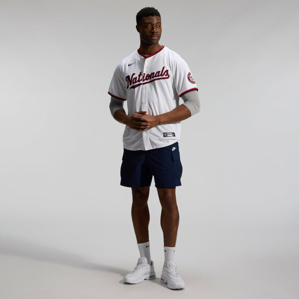 Washington Nationals Nike Home Limited Jersey - White Jerseys