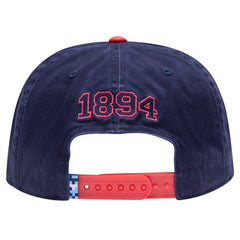 Manchester City Fan Ink Wander Snapback Hat Navy/Red sale