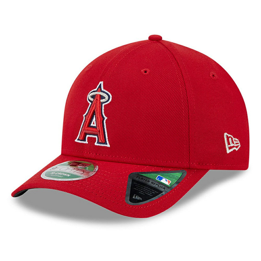 Los Angeles Angels New Era Player Replica 9FORTY Adjustable Hat - Red Hats