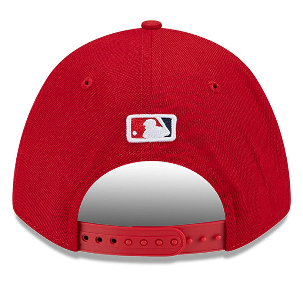 Los Angeles Angels New Era Player Replica 9FORTY Adjustable Hat - Red Hats