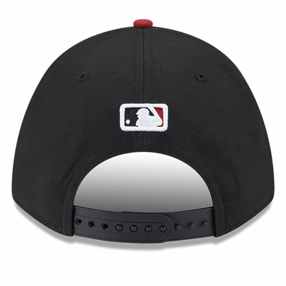 Arizona Diamondbacks New Era Player Replica 9FORTY Adjustable Hat - Black/Red Hats