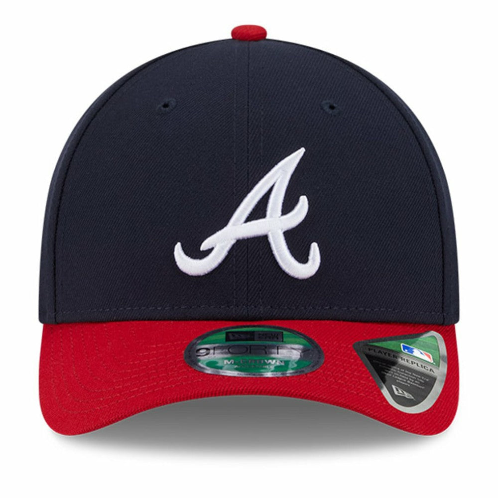 Atlanta Braves New Era Player Replica 9FORTY Adjustable Hat - Navy Hats