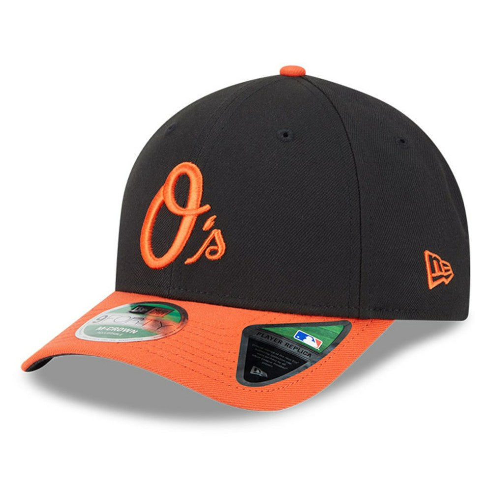 Baltimore Orioles New Era Player Replica 9FORTY Adjustable Hat - Black Hats
