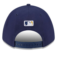 Milwaukee Brewers New Era Player Replica 9FORTY Adjustable Hat - Navy Hats