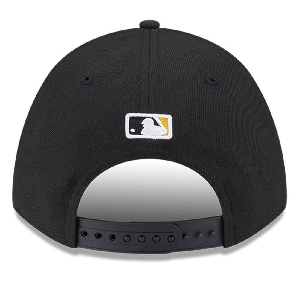 Pittsburgh Pirates New Era Player Replica 9FORTY Adjustable Hat - Black Hats