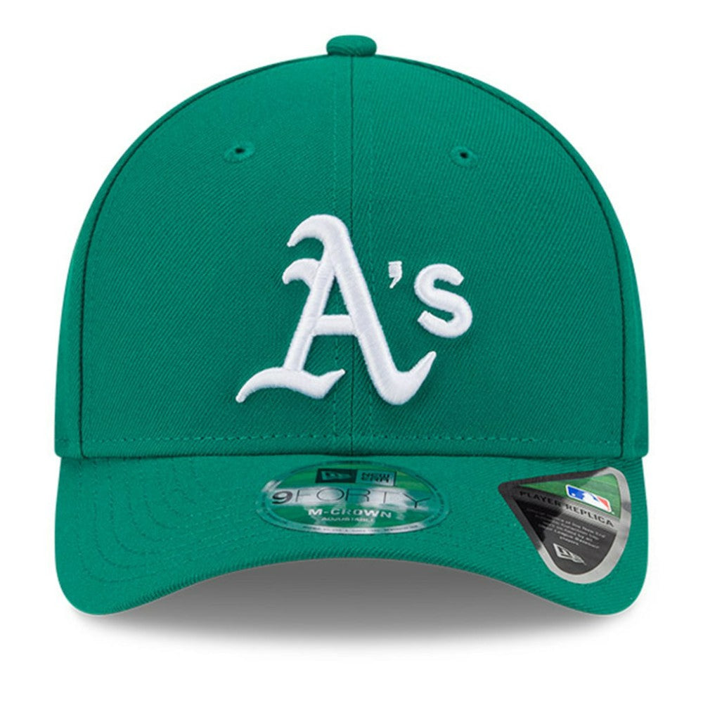 Athletics New Era Player Replica 9FORTY Adjustable Hat - Kelly Green Hats