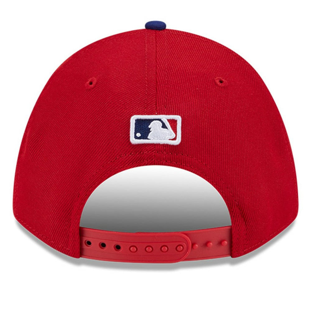 Philadelphia Phillies New Era Player Replica 9FORTY Adjustable Hat - Red Hats