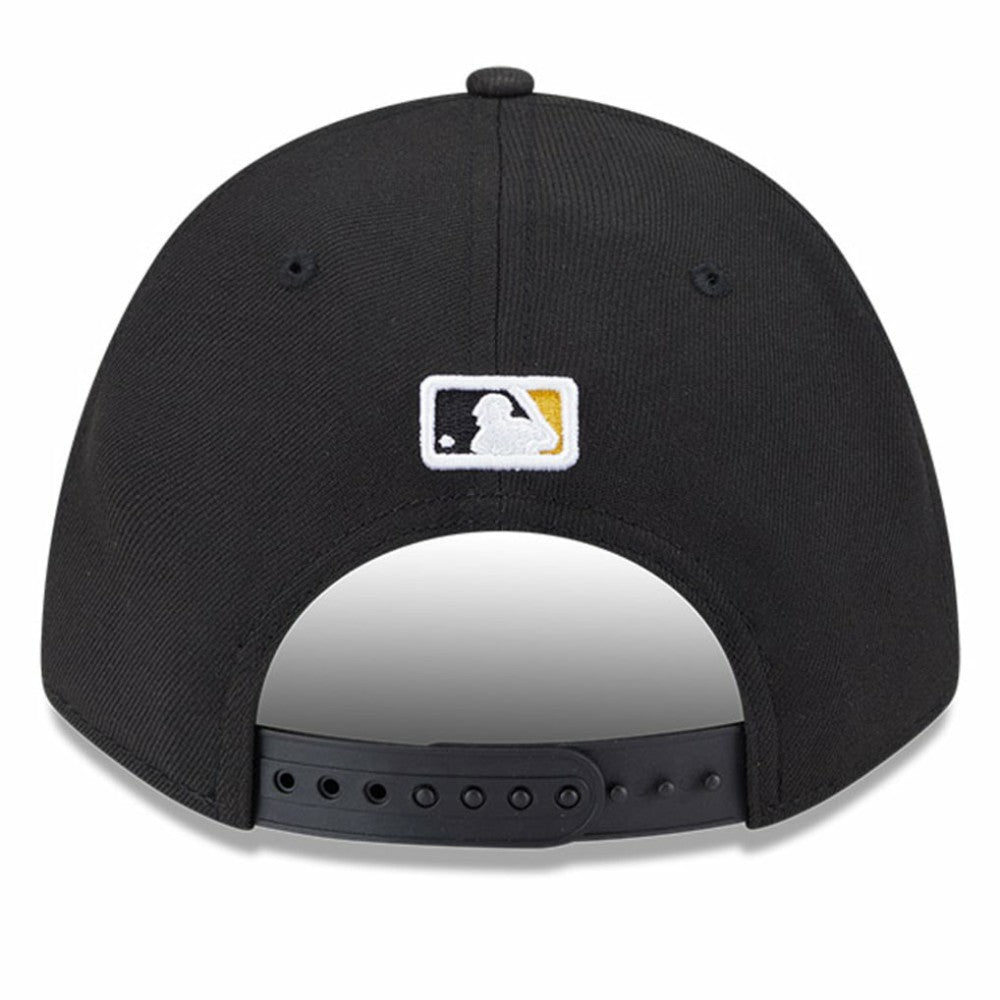 Pittsburgh Pirates New Era Player Replica 9FORTY Adjustable Hat - Black Hats