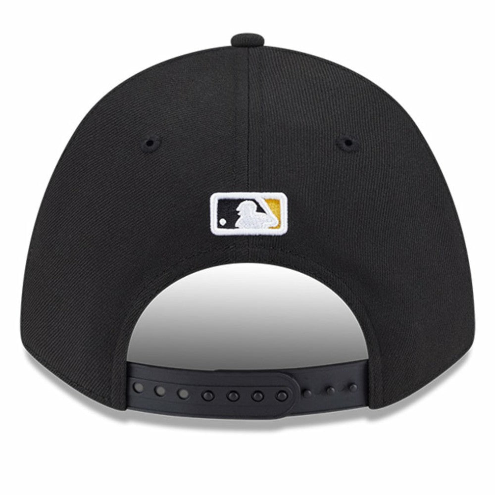 Pittsburgh Pirates New Era Player Replica 9FORTY Adjustable Hat - Black Hats
